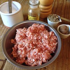 A picture of Simple Homemade Breakfast Sausage with Sage.