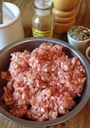 A picture of Simple Homemade Breakfast Sausage with Sage.