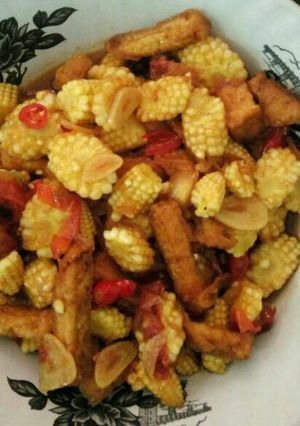 Foto resep Tumis Janggel lada pedes manis