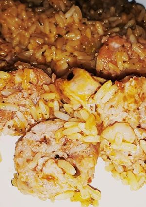Una foto de Arroz Con Chorizos