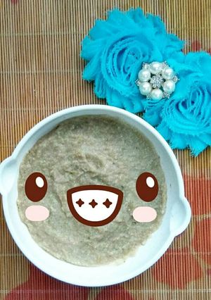 Foto resep MPASI 7+ Beras Cokelat Sapi Ayam Edamame Buncis Brokoli Kaldu
