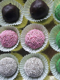 Una foto de Trufas rápidas y riquísimas