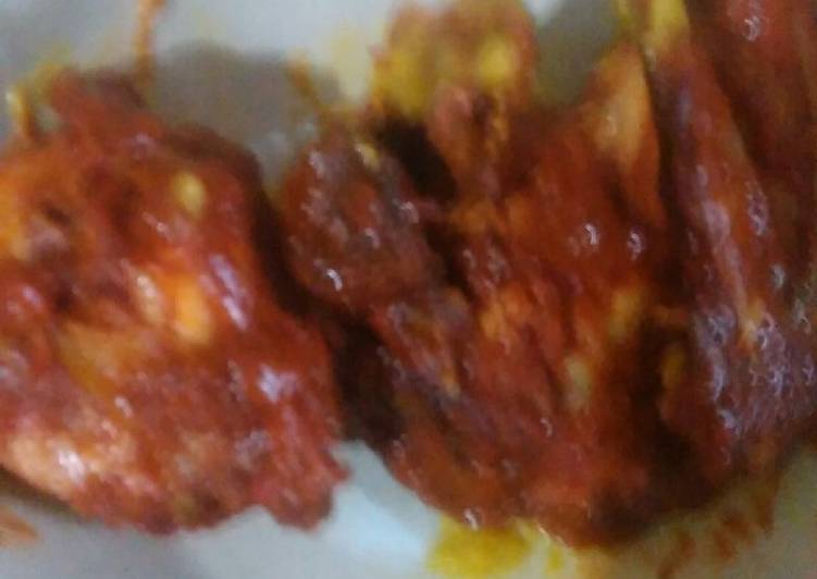 Ayam panggang bumbu habang khas banjar