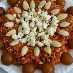 Gajar ka halwa A picture of Gajar ka halwa.