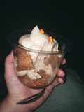 Carrot Cake Parfait w/ Cinnamon Cream Cheese Icing