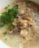 Cháo bào ngư và cồi sò điệp