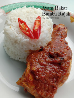 Foto resep Ayam Bakar Bumbu Rujak