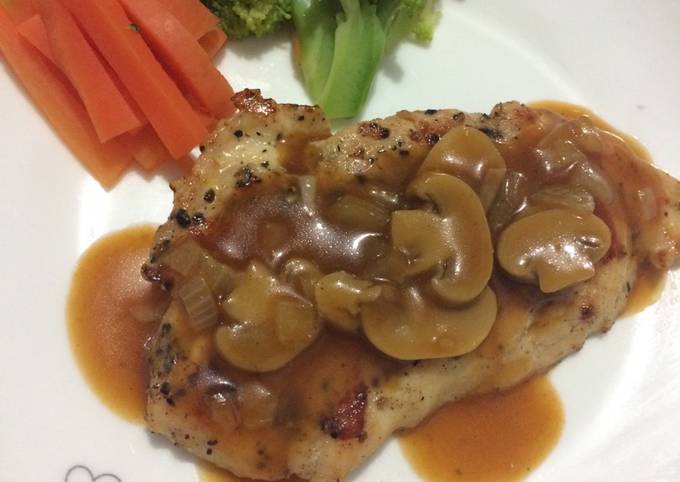 AyamChicken breast saus teriyaki