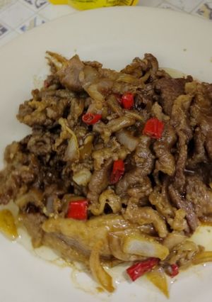 Foto resep Tumis Daging Sapi Teriyaki Saus Tiram Spesial
