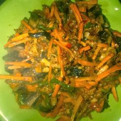A picture of Snail Stir Fry.
