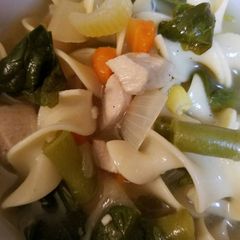 A picture of Chicken Noodle Soup, (Quickie).