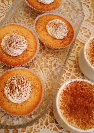 صورة لوصفة ☕ موفن بالشوكولاتة البيضاء 🧁