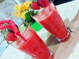 عصير الفراولة 🍓🍓