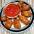 Potato nuggets served with marinara sauce