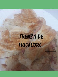 Una foto de Trenza salada de hojaldre