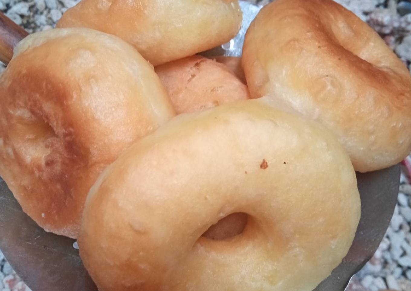 Donat tapai menul tanpa ulen tanpa mixer