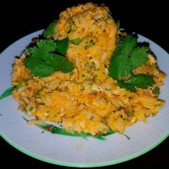 A picture of Mike's EZ Cheesy Chicken & Rice.