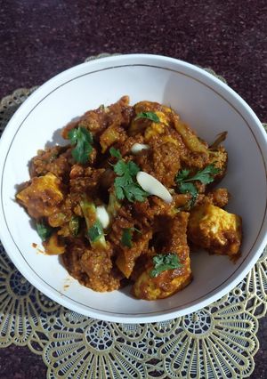 A picture of Masala Gobhi Paneer.