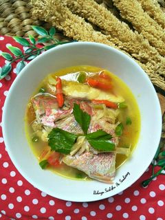 Foto resep Sop Ikan Kakap Merah