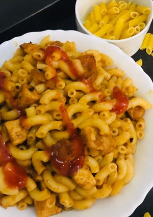 A picture of Masala Pasta.