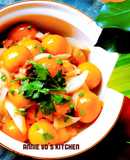 Trứng gà non cháy tỏi phomai