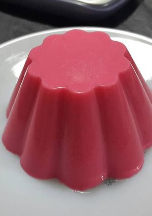 Una foto de Gelatina cremosa