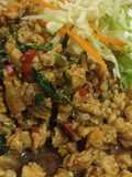 ไก่สับผัดใบกะเพรา