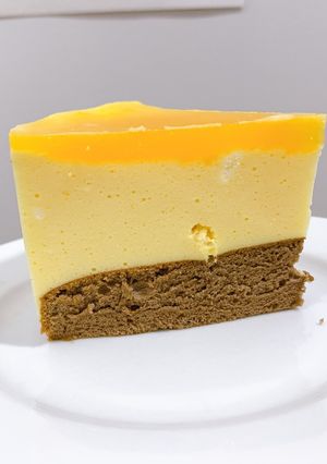 Hình của món Mousse chanh leo.