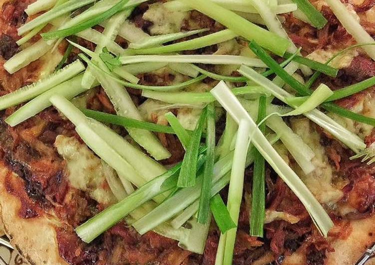 Simple Way to Prepare Homemade Peking Duck Pizza