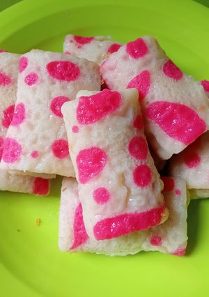 Foto resep Dadar gulung polkadot isi unti kelapa