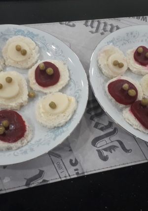 Una foto de Canapés fáciles y baratos