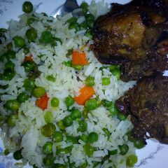 A picture of Vegetable rice.