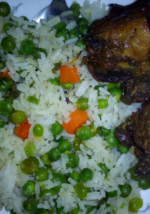 A picture of Vegetable rice.