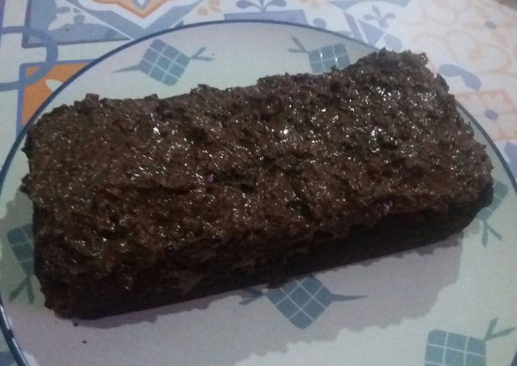Chocolate fudge Cake mudah, anti gagal