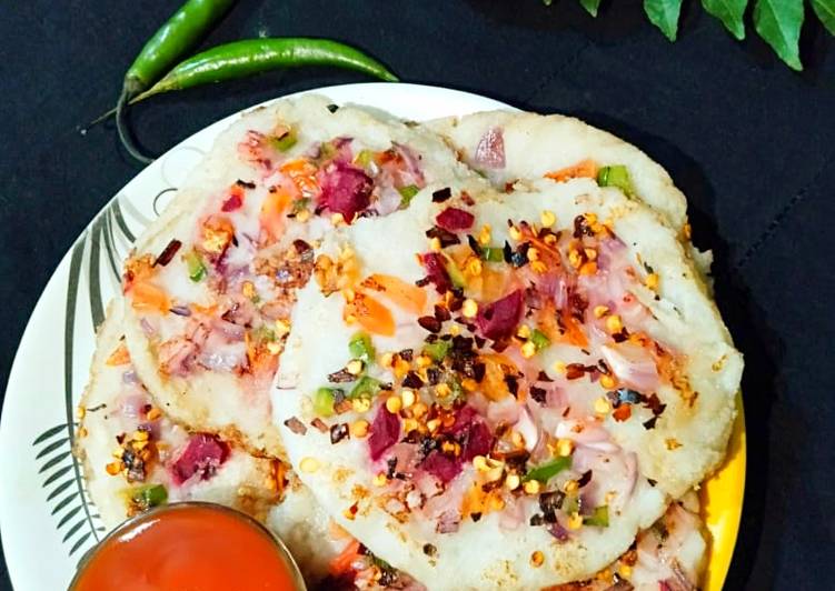 Steps to Make Quick Poha Uttapam