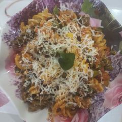 A picture of Vegetable pasta.