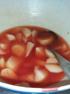 Foto resep Asinan mangga muda kuah merah