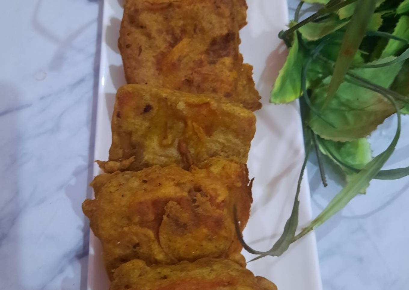Bread chicken pakore