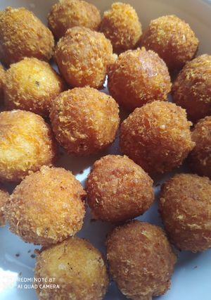 Sajt golyó recept fotója