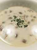 Cambozola and Mushroom Soup