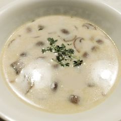 Cambozola and Mushroom Soup A picture of Cambozola and Mushroom Soup.