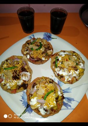 A picture of Katori Chaat.