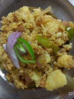 A picture of Chilli idli.