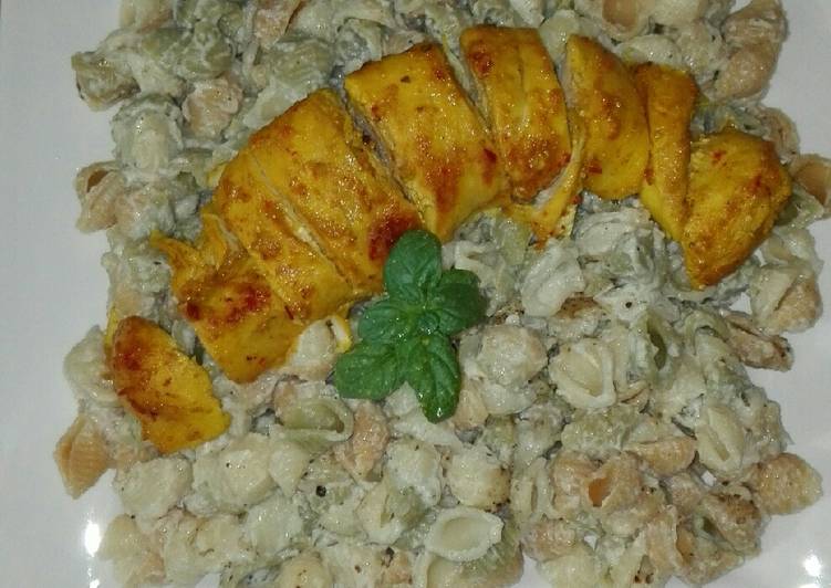 Pasta with Grilled Chicken ðŸ˜‹