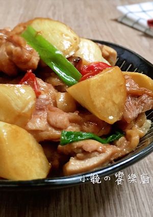 筊白筍燒雞 的食譜成品照片