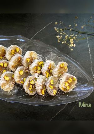 عکسی از دستور باسلوق رولی پسته ای