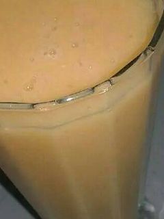 صورة لوصفة عصير الشمام والموز