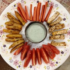 A picture of Healthy hung curd dip.