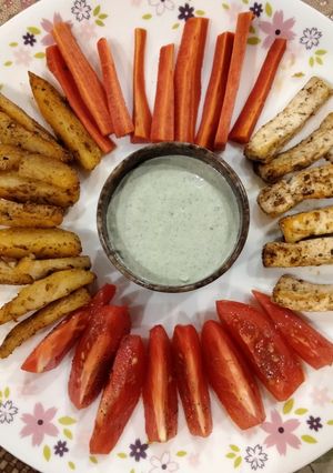 A picture of Healthy hung curd dip.
