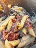 Penne con bresaola e tonno